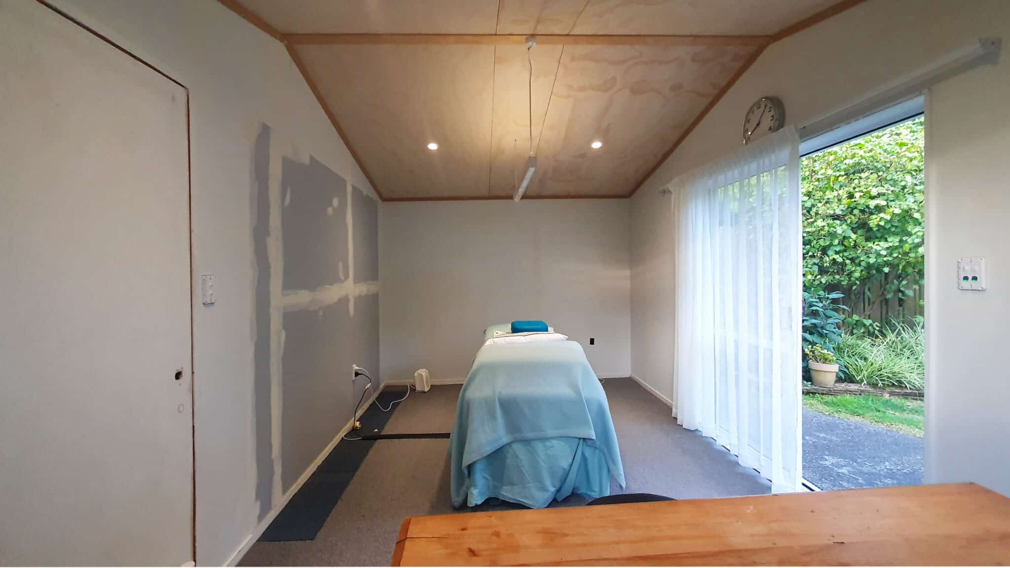 New Advaya Healing Bodywork treatment room