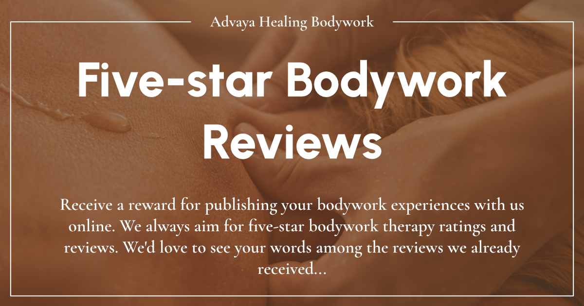 Publish Bodywork Review to Share Your Experience - Advaya Bodywork